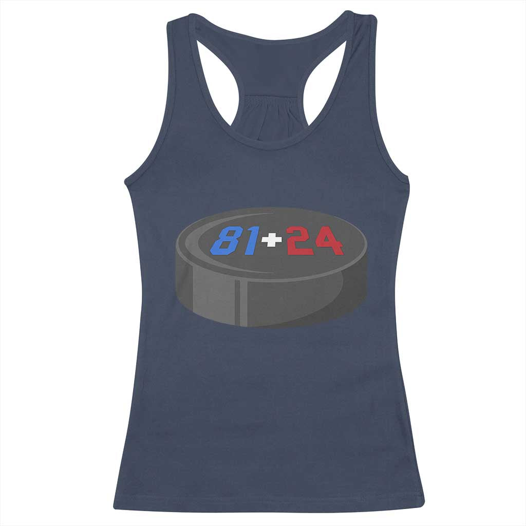 Funny Romance Hockey Lover Racerback Tank Top 24 81 Jersey Numbers Sport - Wonder Print Shop