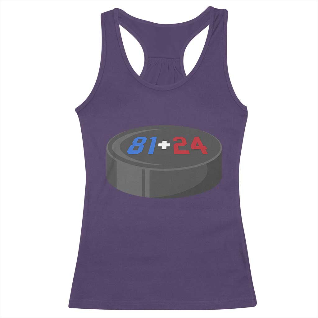 Funny Romance Hockey Lover Racerback Tank Top 24 81 Jersey Numbers Sport - Wonder Print Shop