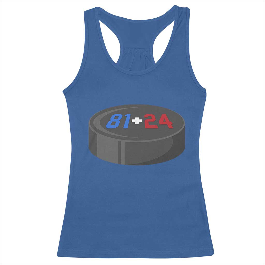 Funny Romance Hockey Lover Racerback Tank Top 24 81 Jersey Numbers Sport - Wonder Print Shop