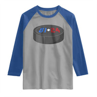 Funny Romance Hockey Lover Raglan Shirt 24 81 Jersey Numbers Sport - Wonder Print Shop