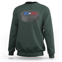 Funny Romance Hockey Lover Sweatshirt 24 81 Jersey Numbers Sport - Wonder Print Shop