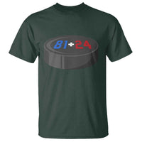 Funny Romance Hockey Lover T Shirt 24 81 Jersey Numbers Sport - Wonder Print Shop
