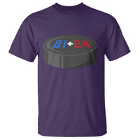 Funny Romance Hockey Lover T Shirt 24 81 Jersey Numbers Sport - Wonder Print Shop