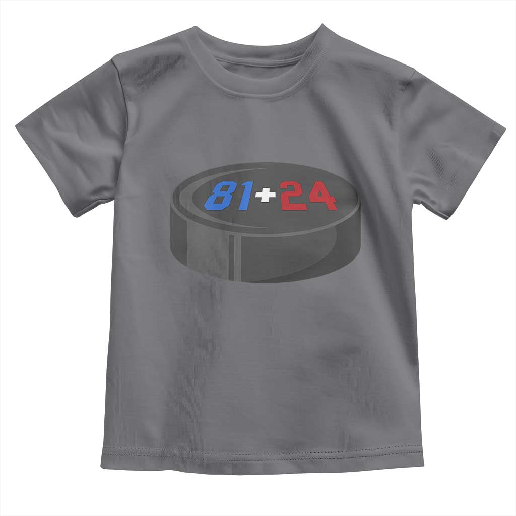 Funny Romance Hockey Lover Toddler T Shirt 24 81 Jersey Numbers Sport - Wonder Print Shop