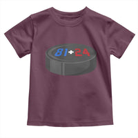 Funny Romance Hockey Lover Toddler T Shirt 24 81 Jersey Numbers Sport - Wonder Print Shop