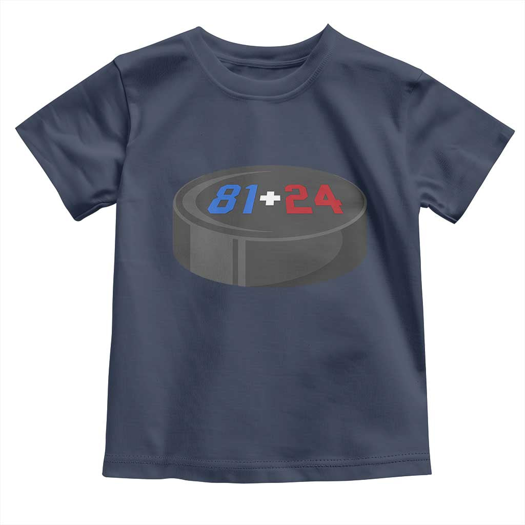 Funny Romance Hockey Lover Toddler T Shirt 24 81 Jersey Numbers Sport - Wonder Print Shop