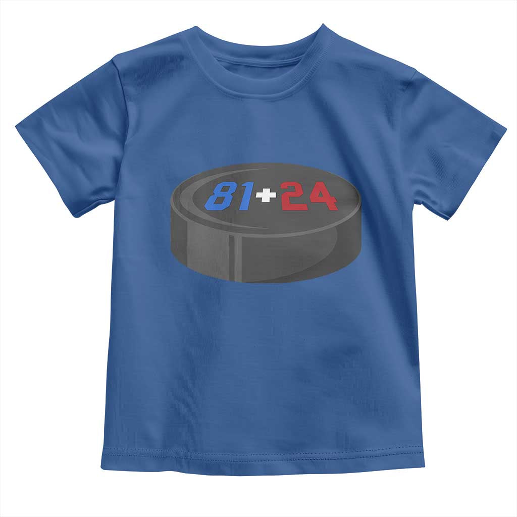 Funny Romance Hockey Lover Toddler T Shirt 24 81 Jersey Numbers Sport - Wonder Print Shop