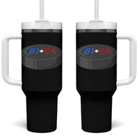 Funny Romance Hockey Lover Tumbler With Handle 24 81 Jersey Numbers Sport - Wonder Print Shop