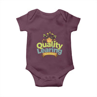 Funny Day Care Baby Onesie Quality Learing Center Learning School Quote - Wonder Print Shop