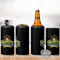 Funny Day Care 4 in 1 Can Cooler Tumbler Quality Learing Center Learning School Quote - Wonder Print Shop