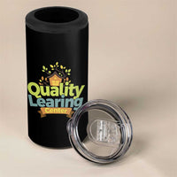 Funny Day Care 4 in 1 Can Cooler Tumbler Quality Learing Center Learning School Quote - Wonder Print Shop