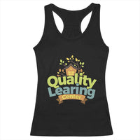 Funny Day Care Racerback Tank Top Quality Learing Center Learning School Quote - Wonder Print Shop