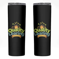 Funny Day Care Skinny Tumbler Quality Learing Center Learning School Quote - Wonder Print Shop