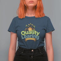 Funny Day Care T Shirt For Women Quality Learing Center Learning School Quote - Wonder Print Shop