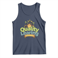 Funny Day Care Tank Top Quality Learing Center Learning School Quote - Wonder Print Shop