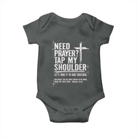 Need Prayer Tap My Shoulder Bible Verse Christian Baby Onesie