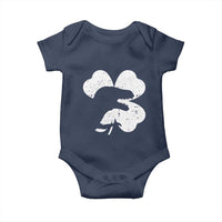 Funny St Patricks Day Dinosaur Shamrock Baby Onesie