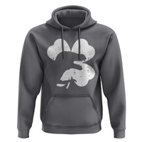Funny St Patricks Day Dinosaur Shamrock Hoodie