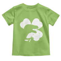 Funny St Patricks Day Dinosaur Shamrock Toddler T Shirt