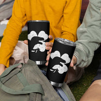 Funny St Patricks Day Dinosaur Shamrock Tumbler Cup