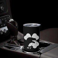 Funny St Patricks Day Dinosaur Shamrock Tumbler Cup