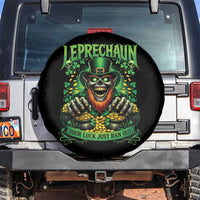 St Patricks Day Horror Leprechaun Spare Tire Cover Your Luck Just Ran Out Creepy St Pattys Day
