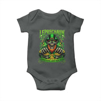 St Patricks Day Horror Leprechaun Baby Onesie Your Luck Just Ran Out Creepy St Pattys Day