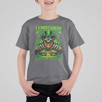 St Patricks Day Horror Leprechaun T Shirt For Kid Your Luck Just Ran Out Creepy St Pattys Day