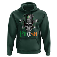 Funny St Patricks Day Pirate Hoodie Pirish Vintage Irish Pirate Skull