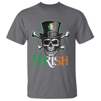 Funny St Patricks Day Pirate T Shirt Pirish Vintage Irish Pirate Skull