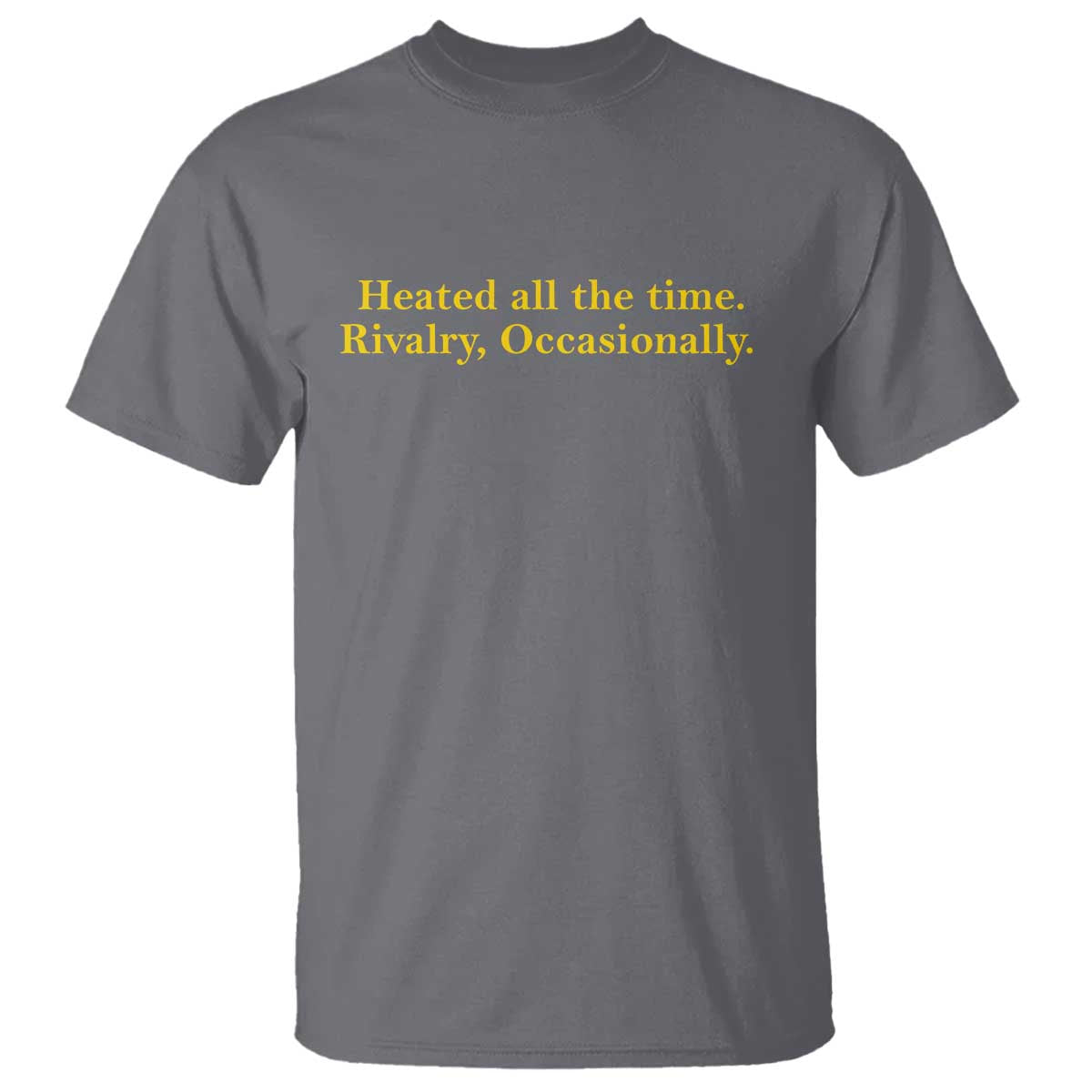 Funny Heated All The Time Rivalry Occasionally T Shirt LGBT Hockey Romance