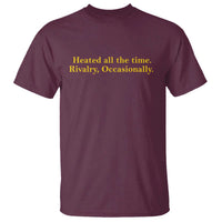 Funny Heated All The Time Rivalry Occasionally T Shirt LGBT Hockey Romance