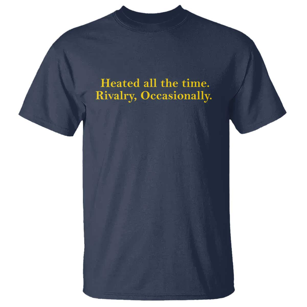Funny Heated All The Time Rivalry Occasionally T Shirt LGBT Hockey Romance