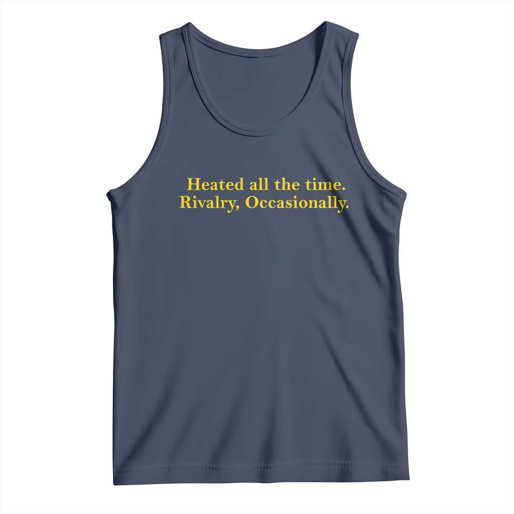 Funny Heated All The Time Rivalry Occasionally Tank Top LGBT Hockey Romance
