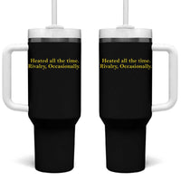 Funny Heated All The Time Rivalry Occasionally Tumbler With Handle LGBT Hockey Romance