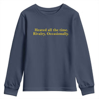 Funny Heated All The Time Rivalry Occasionally Youth Sweatshirt LGBT Hockey Romance