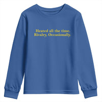 Funny Heated All The Time Rivalry Occasionally Youth Sweatshirt LGBT Hockey Romance