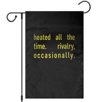 Funny Heated All The Time Rivalry Occasionally Garden Flag LGBT Ice Hockey
