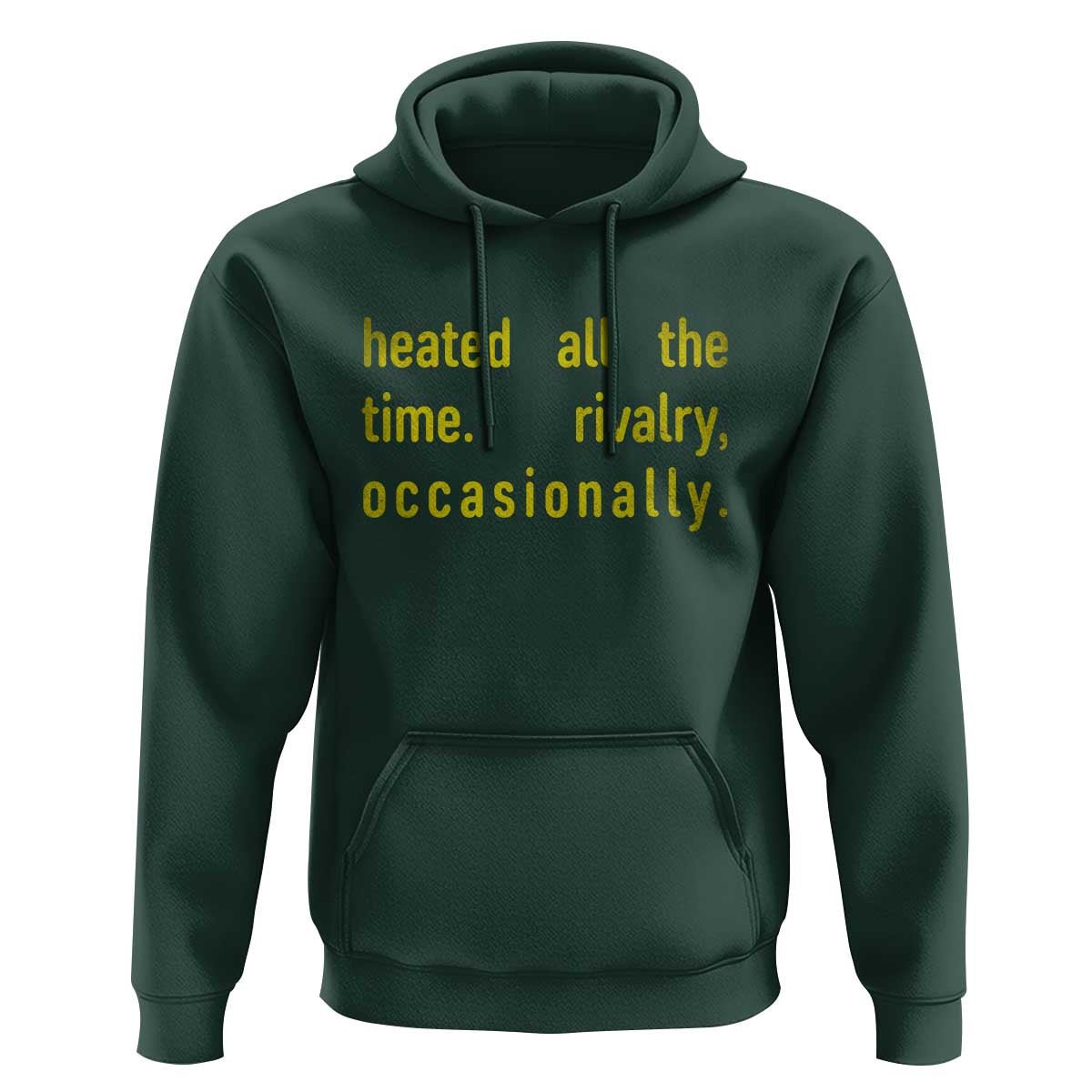 Funny Heated All The Time Rivalry Occasionally Hoodie LGBT Ice Hockey