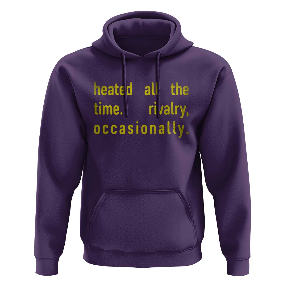 Funny Heated All The Time Rivalry Occasionally Hoodie LGBT Ice Hockey