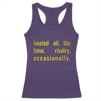 Funny Heated All The Time Rivalry Occasionally Racerback Tank Top LGBT Ice Hockey