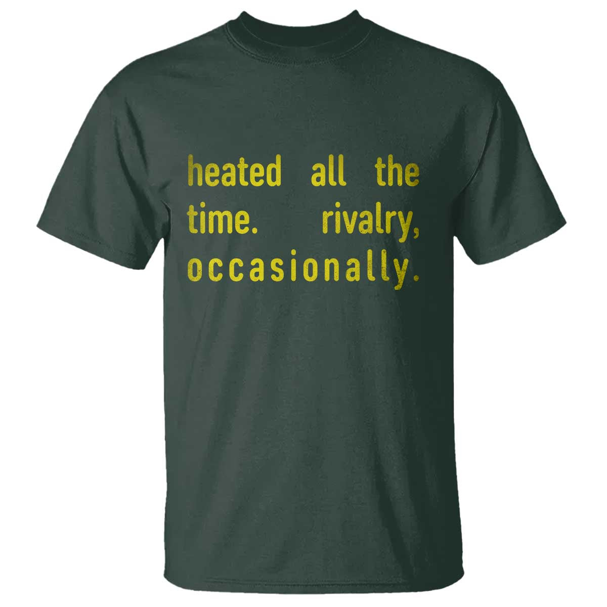 Funny Heated All The Time Rivalry Occasionally T Shirt LGBT Ice Hockey