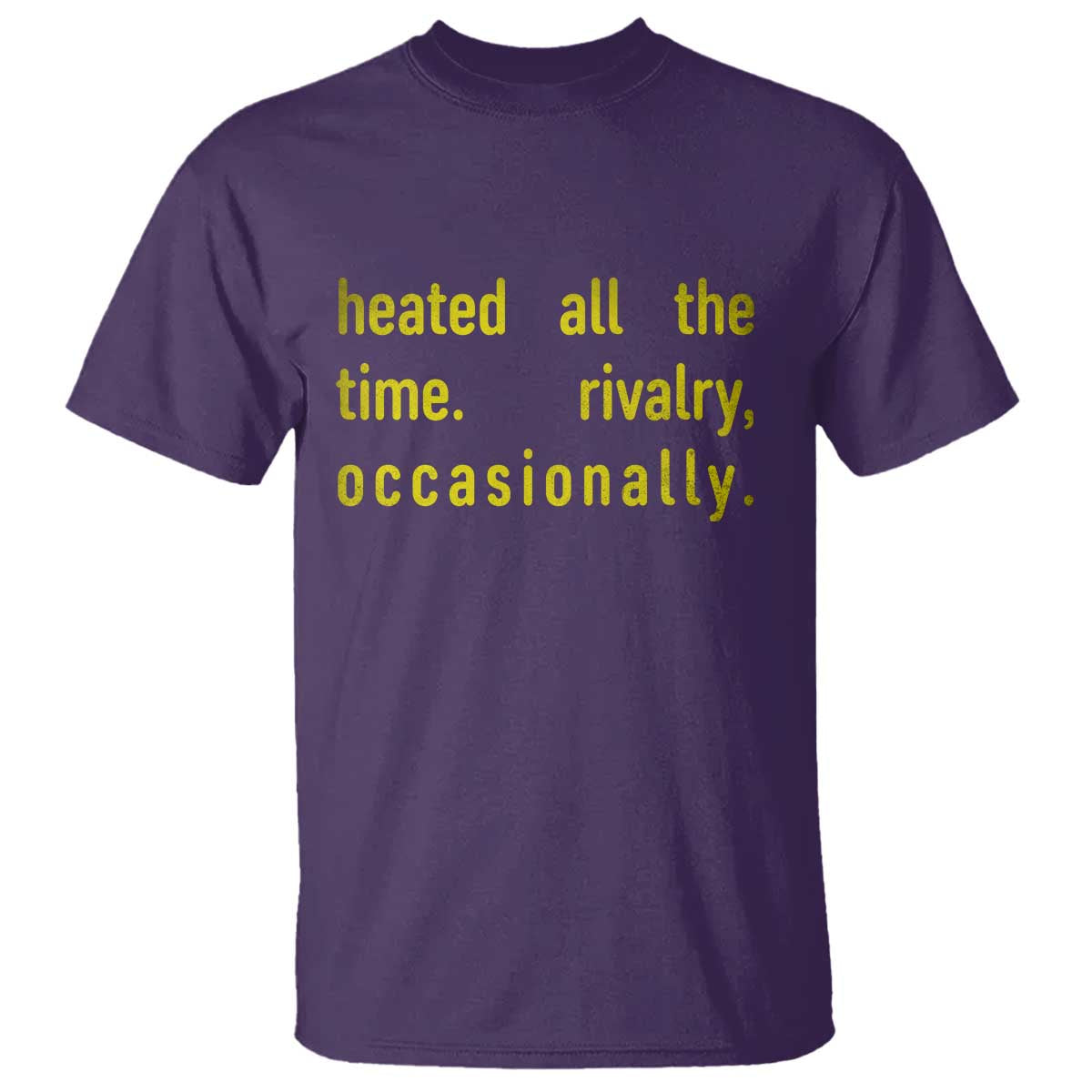 Funny Heated All The Time Rivalry Occasionally T Shirt LGBT Ice Hockey