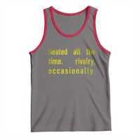Funny Heated All The Time Rivalry Occasionally Tank Top LGBT Ice Hockey