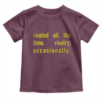 Funny Heated All The Time Rivalry Occasionally Toddler T Shirt LGBT Ice Hockey