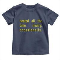 Funny Heated All The Time Rivalry Occasionally Toddler T Shirt LGBT Ice Hockey
