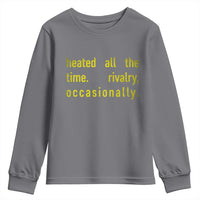 Funny Heated All The Time Rivalry Occasionally Youth Sweatshirt LGBT Ice Hockey