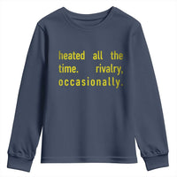 Funny Heated All The Time Rivalry Occasionally Youth Sweatshirt LGBT Ice Hockey