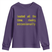 Funny Heated All The Time Rivalry Occasionally Youth Sweatshirt LGBT Ice Hockey