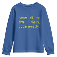 Funny Heated All The Time Rivalry Occasionally Youth Sweatshirt LGBT Ice Hockey